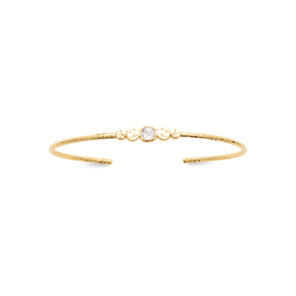 Ora - Jonc en Plaqué Or - Yasmeen Jewelry