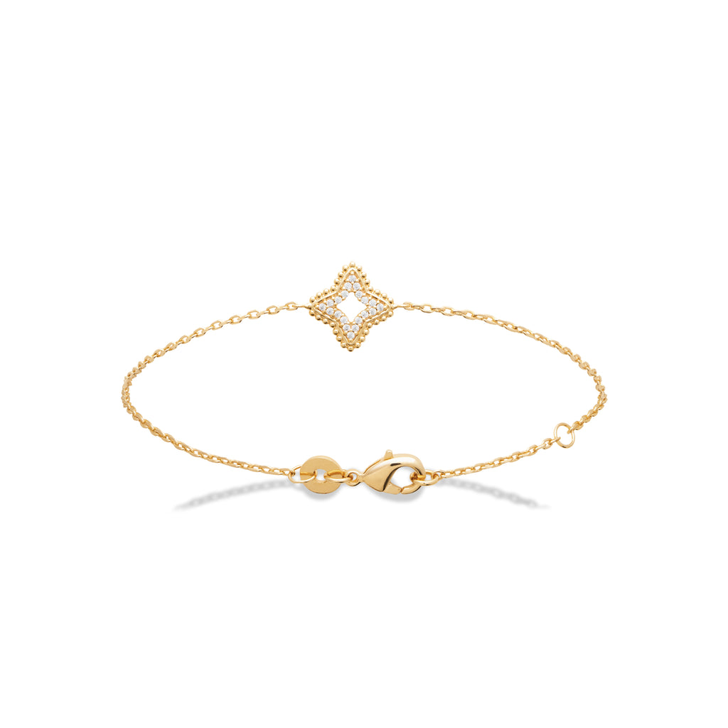 Nejma - Bracelet en Plaqué Or - Yasmeen Jewelry