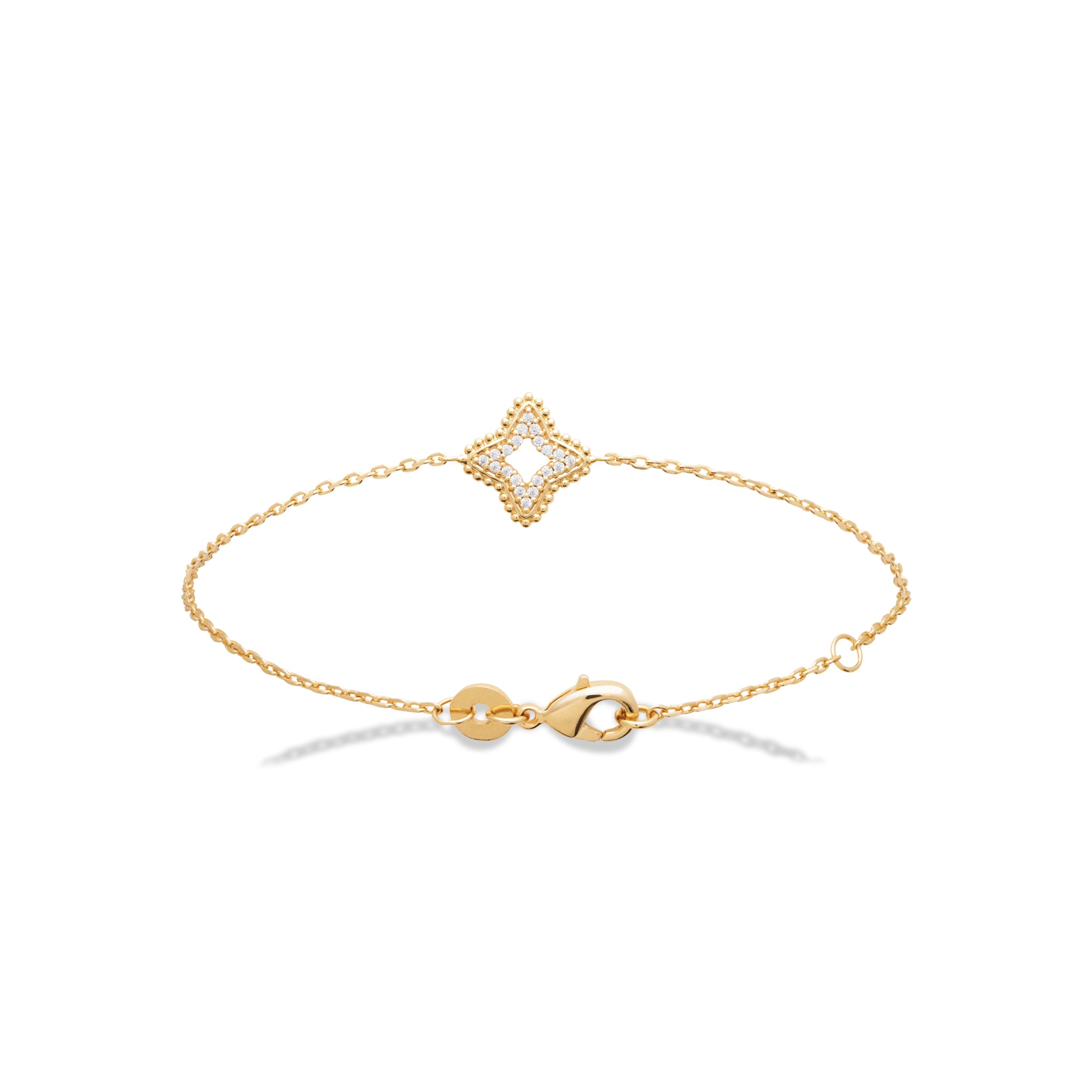 Nejma - Bracelet en Plaqué Or - Yasmeen Jewelry