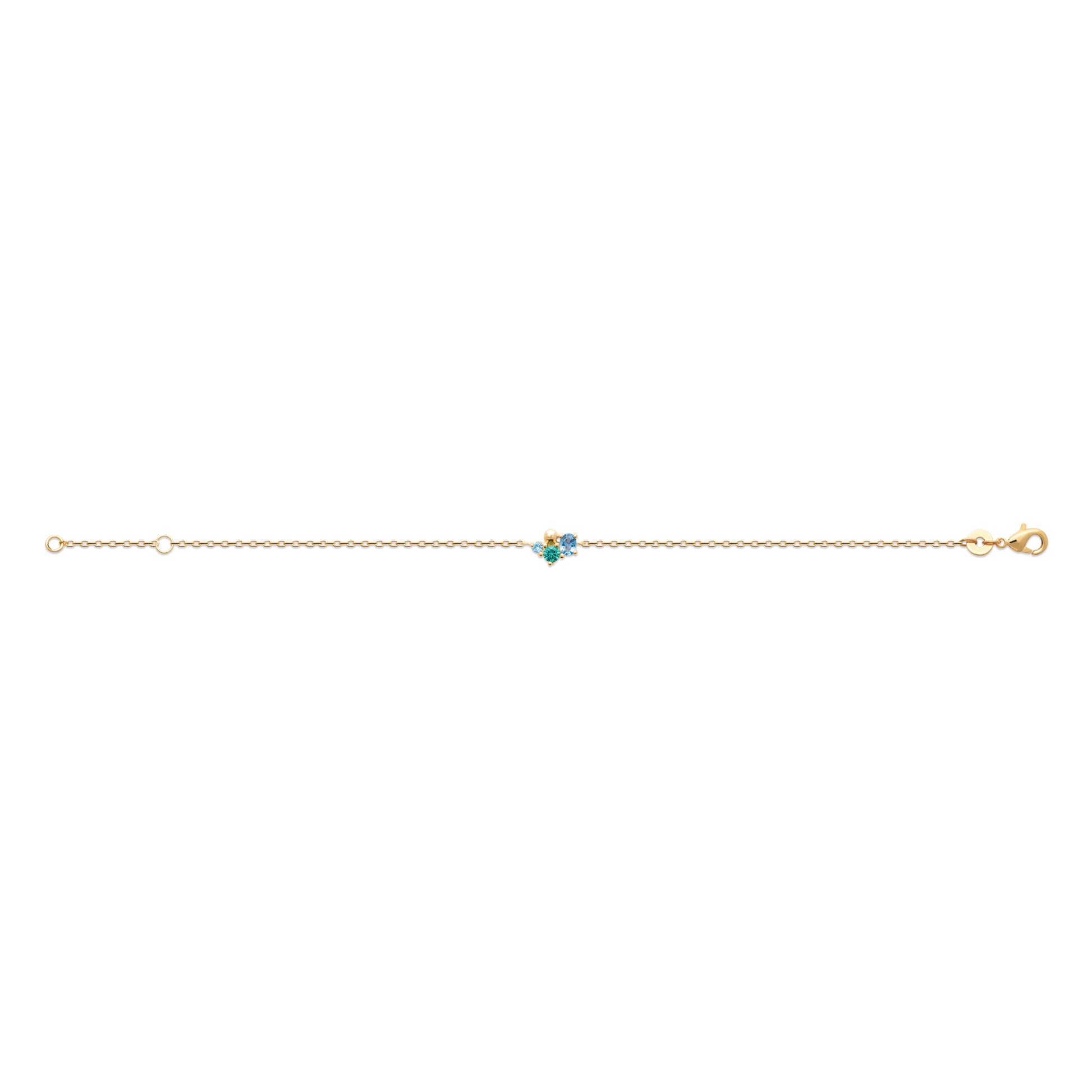 Gemma - Bracelet en Plaqué Or - Yasmeen Jewelry