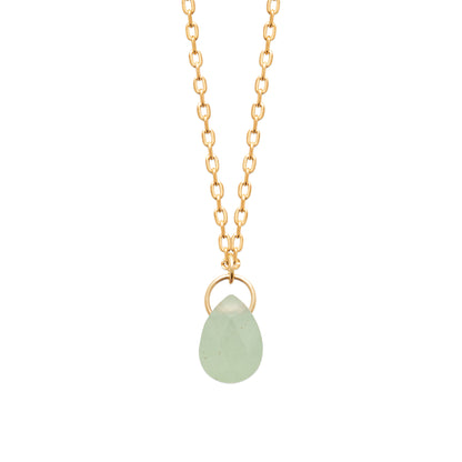 Aventurine - Collier en Plaqué Or et Pierre Naturelle - Yasmeen Jewelry