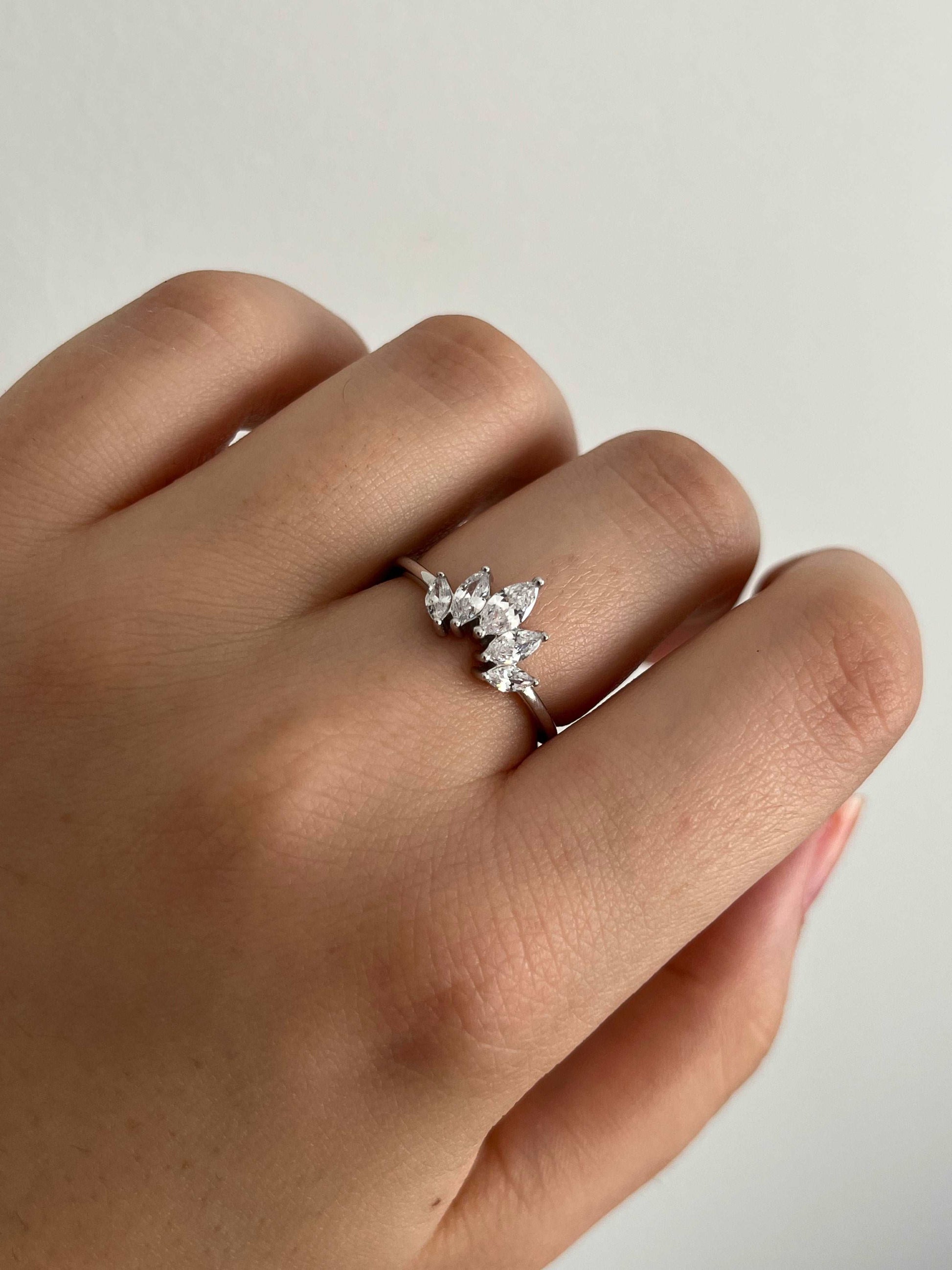 Tiara - Bague en Argent - Yasmeen Jewelry