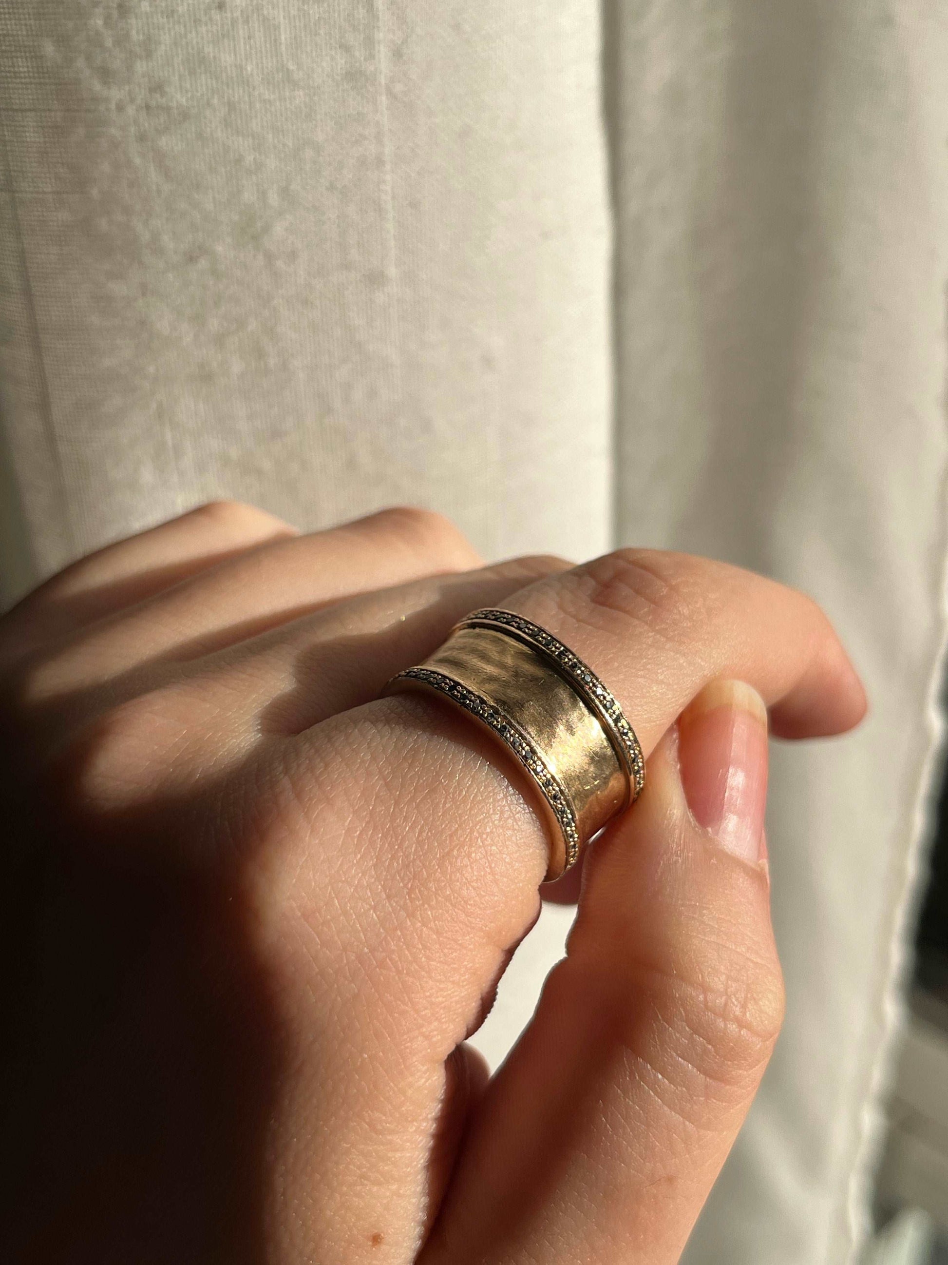 Lavinia - Bague en Plaqué Or - Yasmeen Jewelry