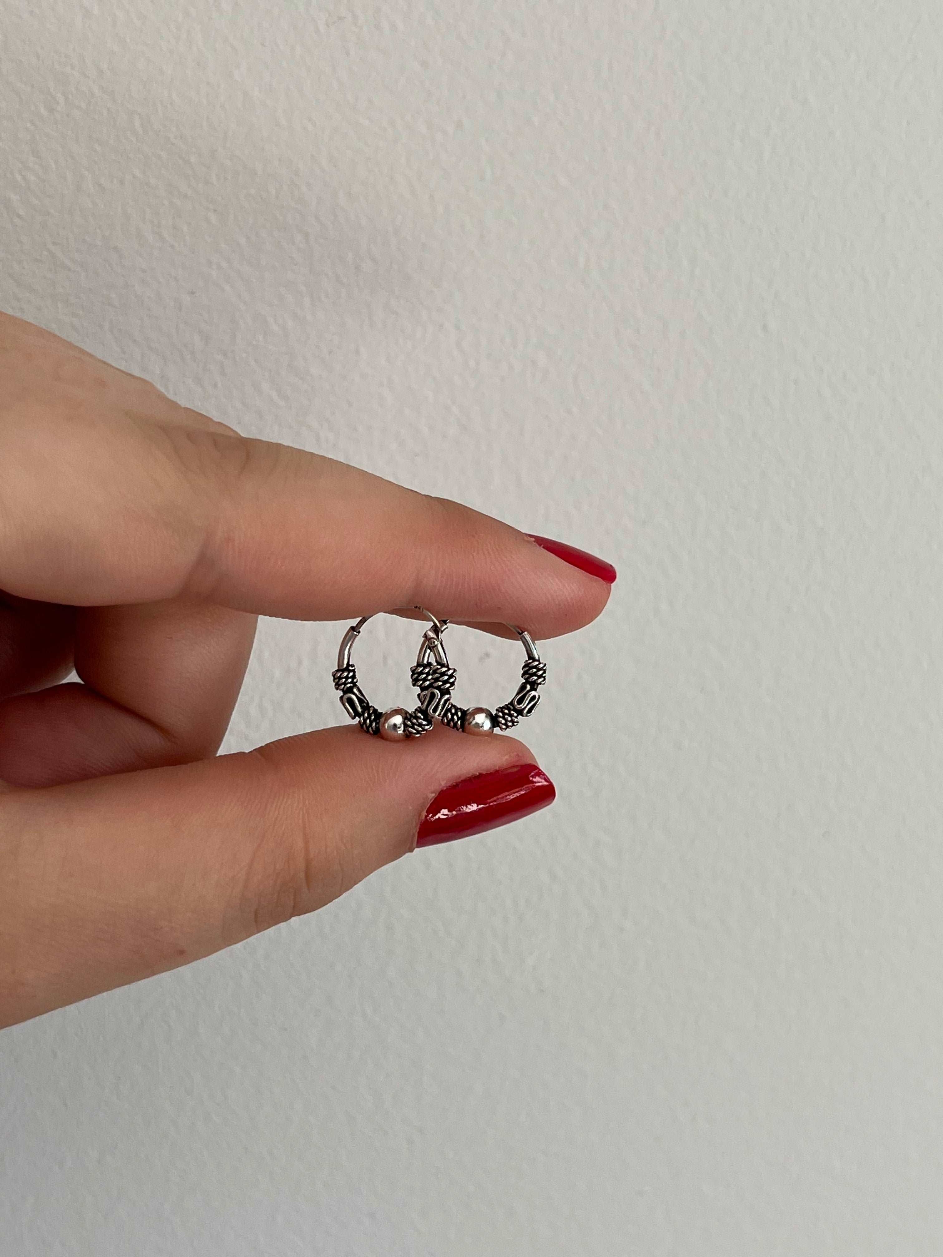 Cahya - Créoles en Argent - Yasmeen Jewelry