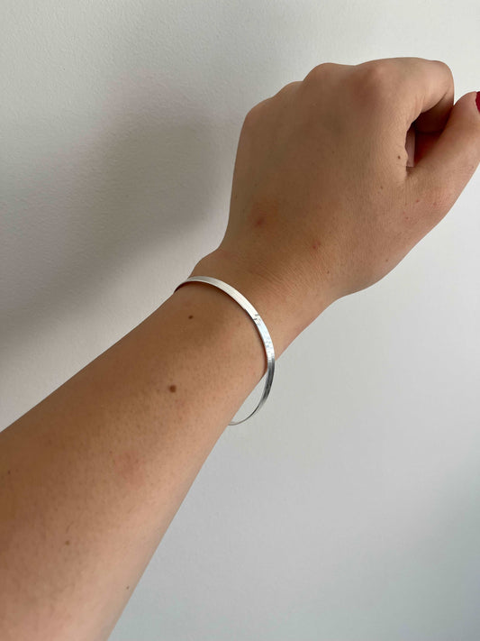 Elie - Bracelet miroir en Argent - Yasmeen Jewelry