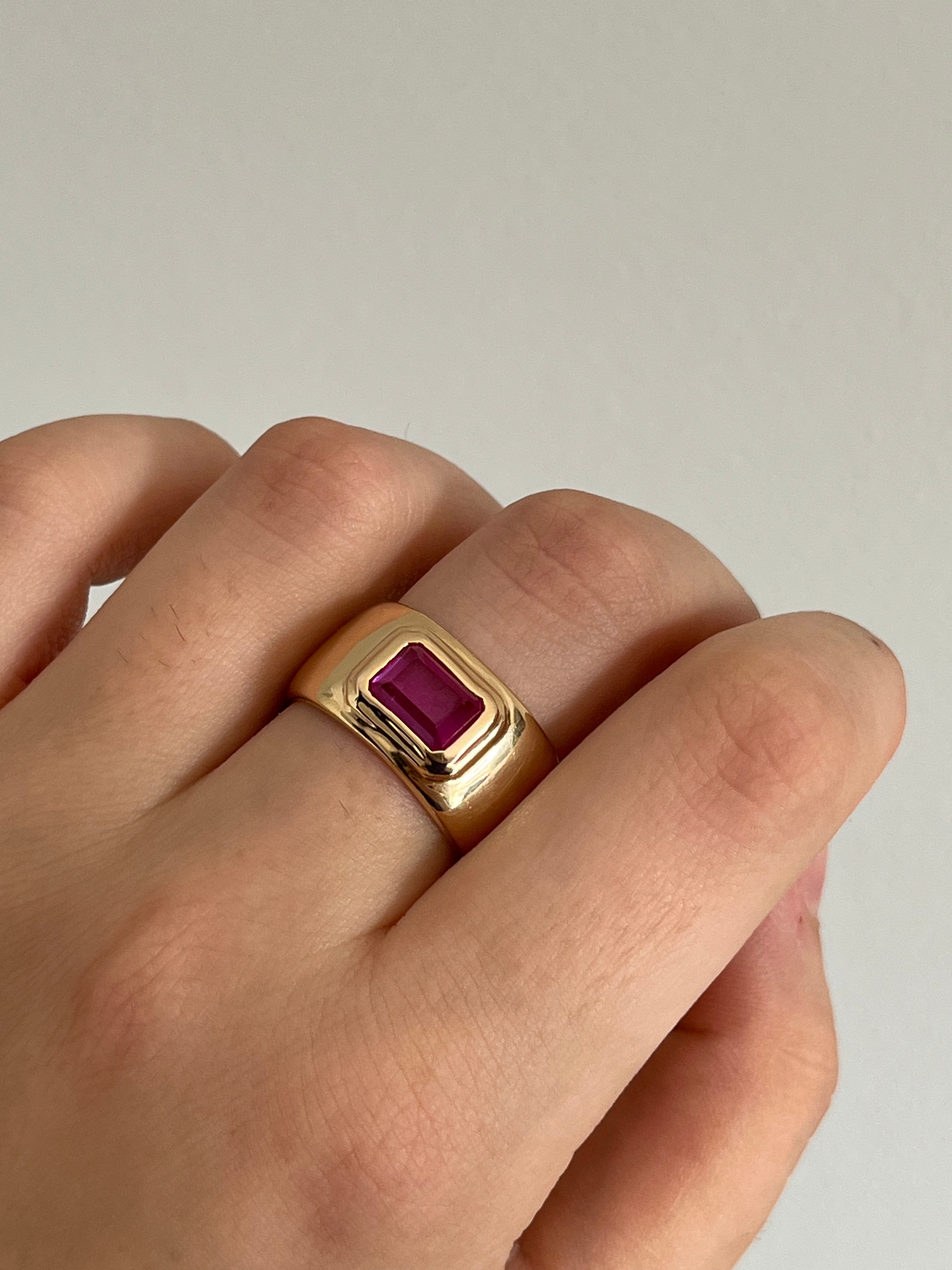 Evelyne - Bague en Plaqué Or - Yasmeen Jewelry