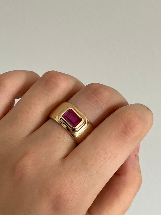 Evelyne - Bague en Plaqué Or - Yasmeen Jewelry