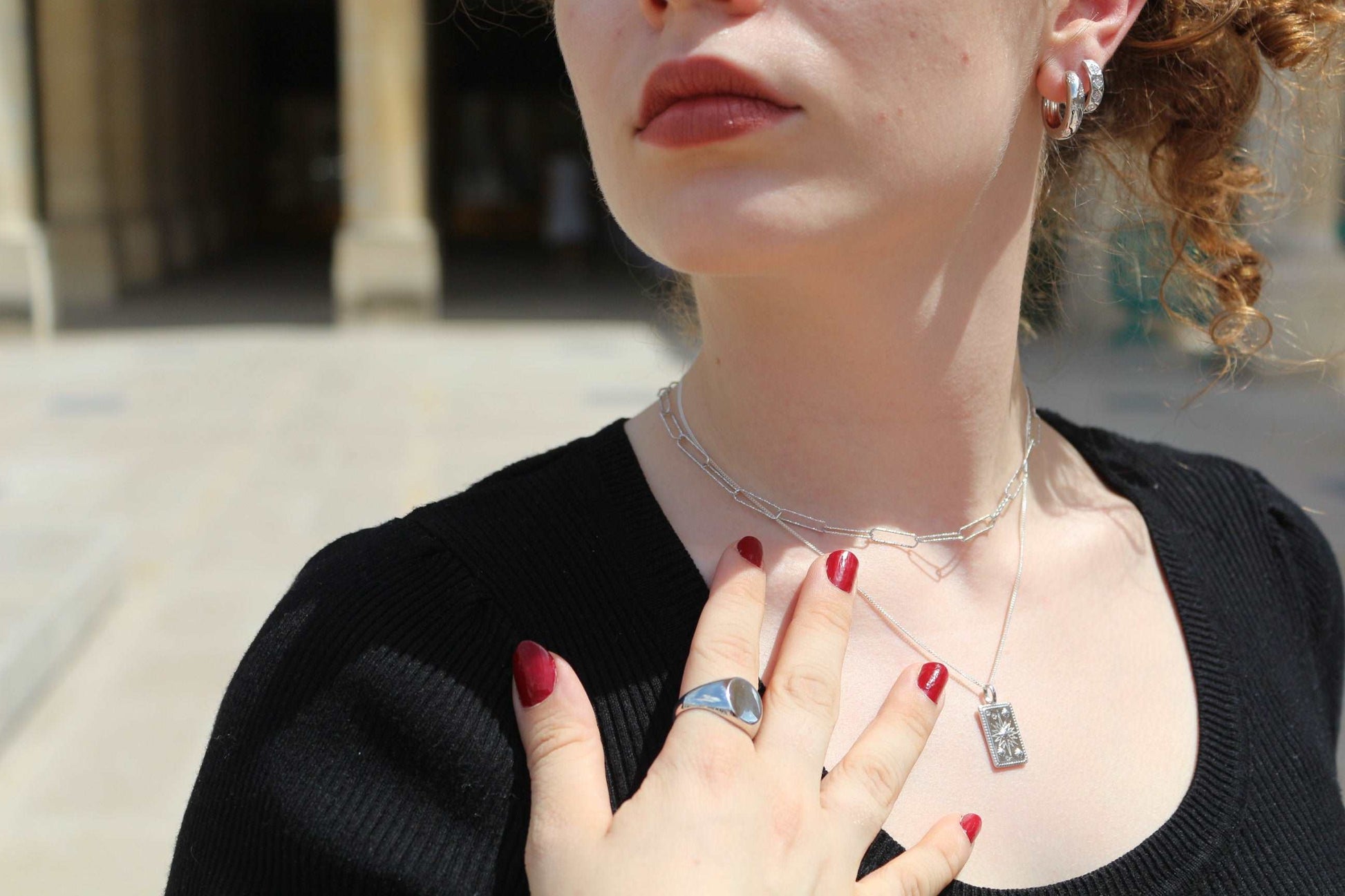 Astéria - Pendentif en Argent - Yasmeen Jewelry