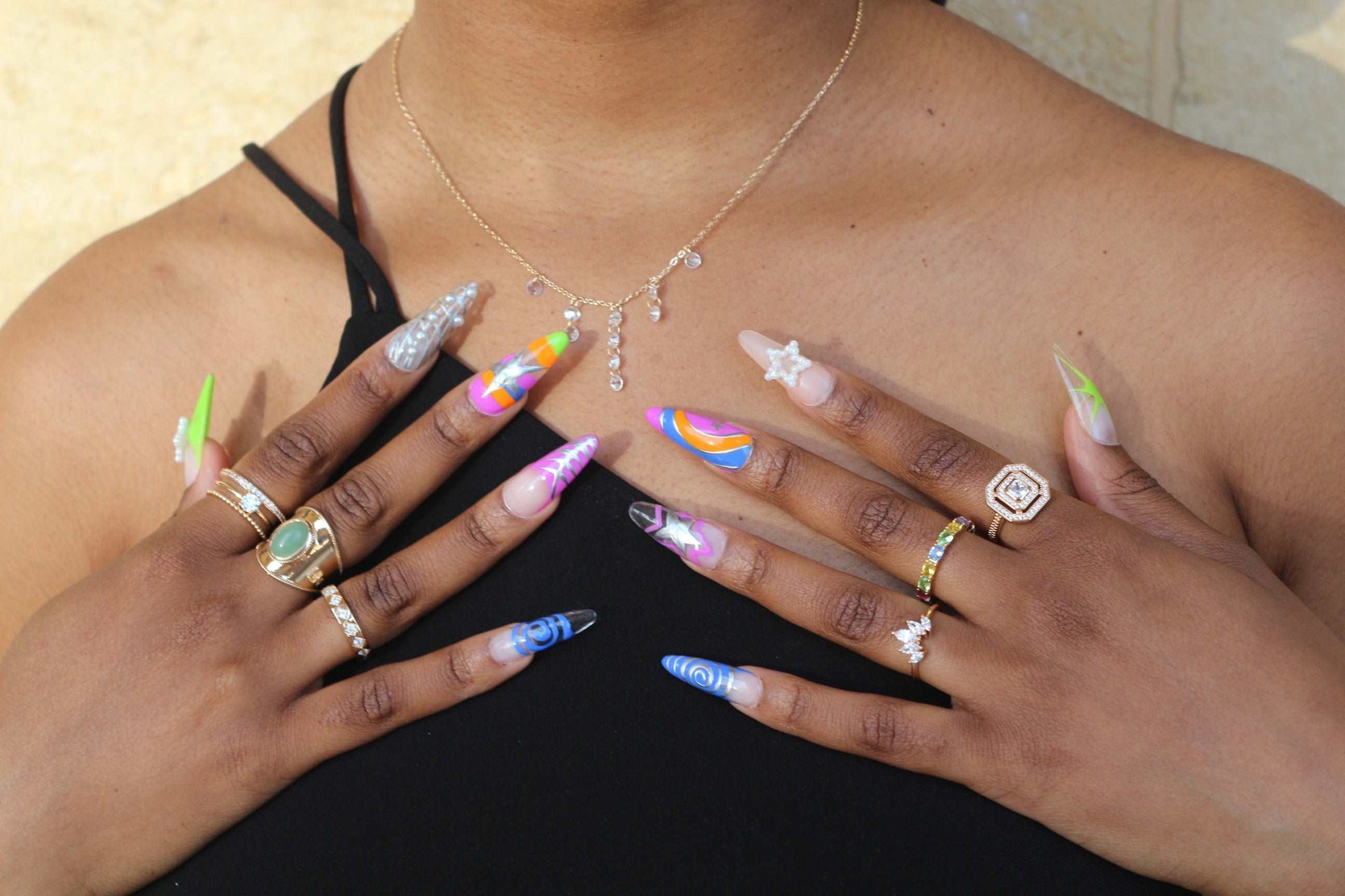 Baya - Bague en Plaqué Or - Yasmeen Jewelry