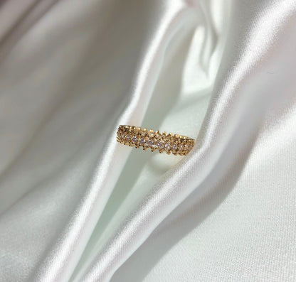 Dina - Bague en Plaqué Or - Yasmeen Jewelry
