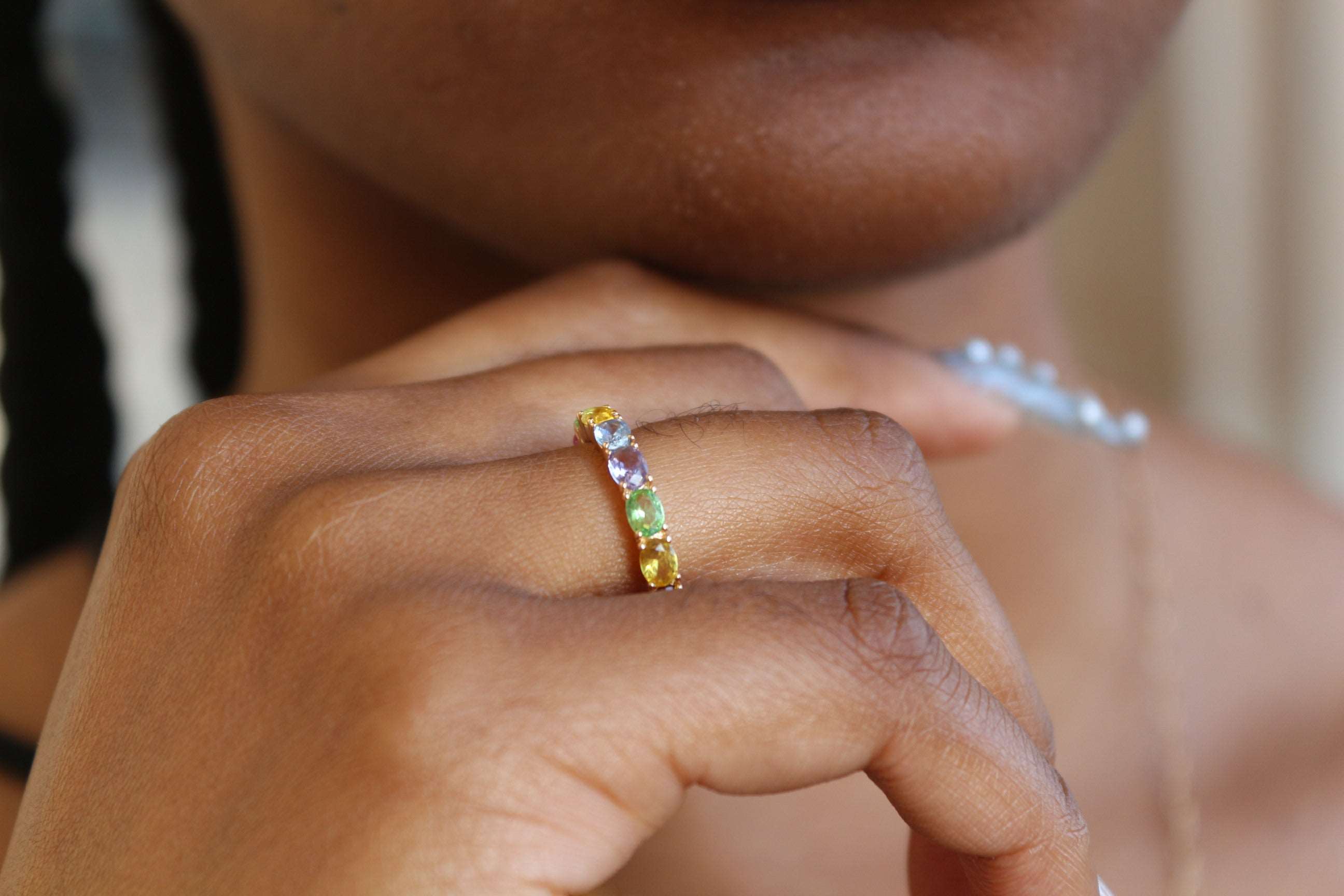 Baya - Bague en Plaqué Or - Yasmeen Jewelry