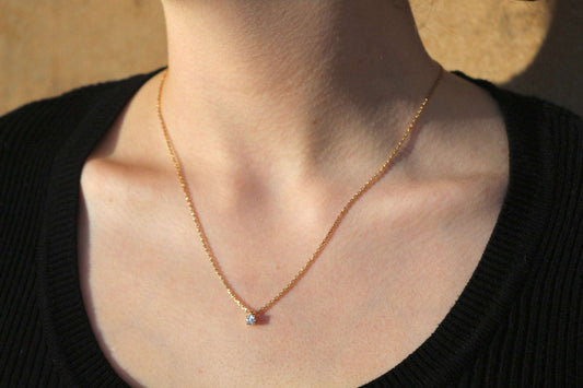 Nej - Collier en Plaqué Or - Yasmeen Jewelry
